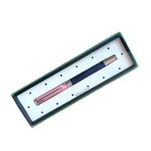 Kate Spade Limited Edition Pink & Navy Blue Colorblock Ballpoint Pen